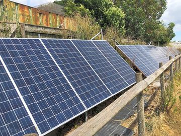 Some of our solar panel that run the whole site