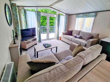 Spacious and bright living area