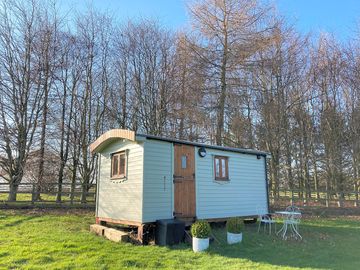 The florence hut, overlooking the meadow