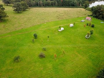View above the pitches