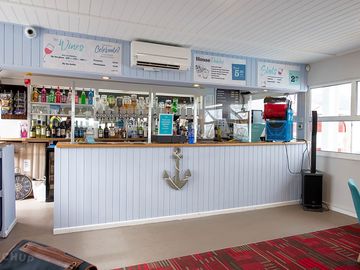 Bar at the muddy house clubhouse