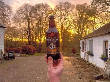 Glen spean brewery next to the campsite