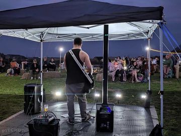 Live music at camp bongo