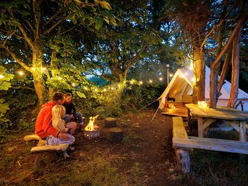 Firepit area