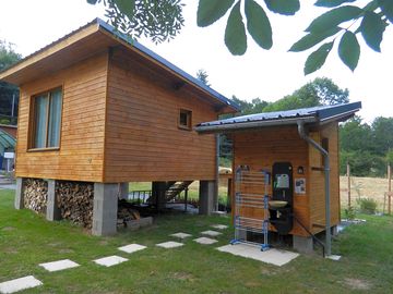 Exterior with private bathroom