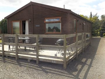 Ample parking next to the lodge