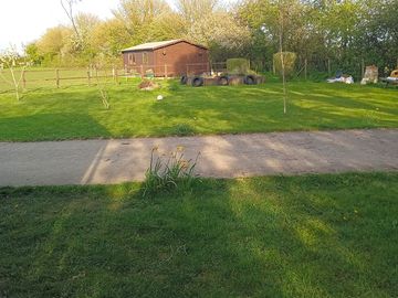 Paths around the stie