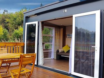 Open plan for family nights