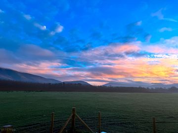 View from the pitches