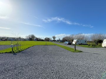Full gravel motorhome pitch