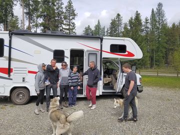 Family-friendly camping