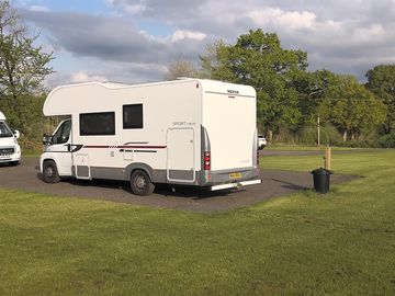 Spacious pitches