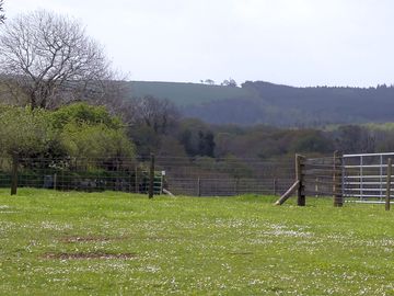 View across the valley