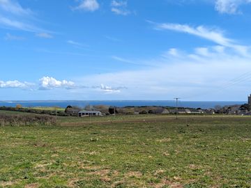 Distant sea view