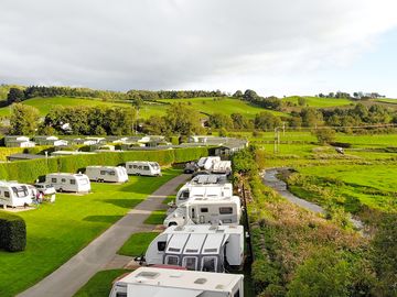 Aerial view of the site