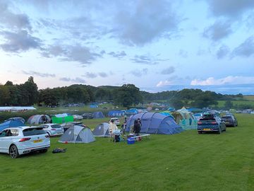 Happy campers enjoying happy times in the great outdoors.