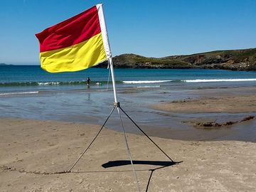 Whitesands bay, just a short drive from tretio