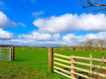 Entrance to the field