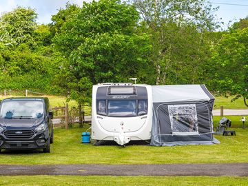 Fully-serviced touring pitches