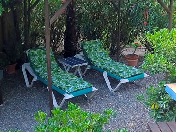 One of your private places to relax by the pool