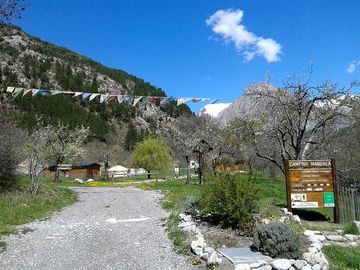 Site entrance
