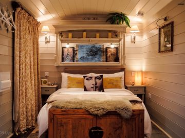 Comfy double bed