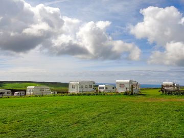 View across the site