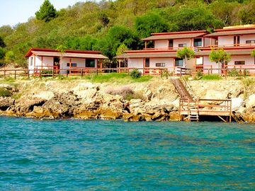 Mobile homes by the sea