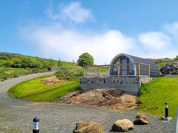 Glamping pod from the front