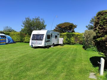 Electric grass pitch