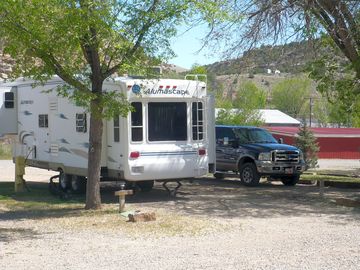 Spacious camping areas