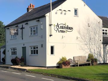 Roadside view of the pub