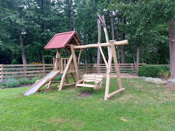 Playground and swings