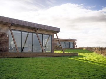 Glass-fronted lodges