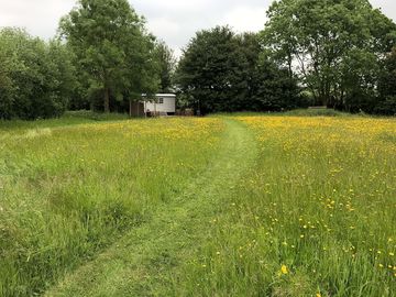 View of the shepherd's hut