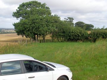 Parking next to pitch, weather permitting