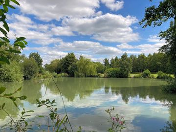 High bank lake