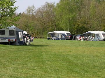 Camping pitches with a 6-amp electric hook-up