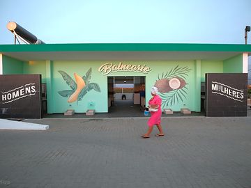 Toilet block