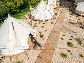 Spacious tents