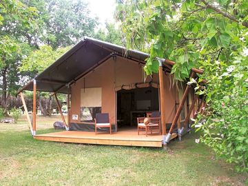 Safari tent