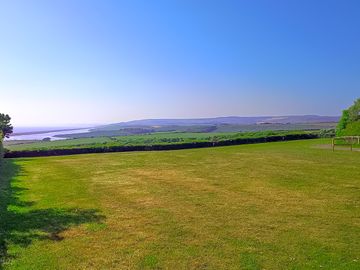 Tent pitches with sea views