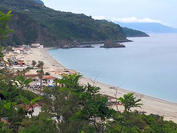 Sea view from the site