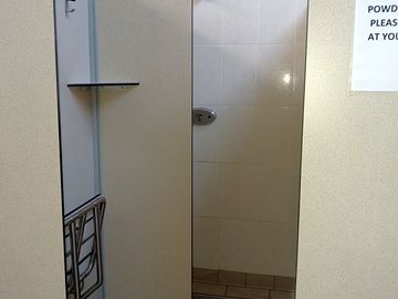 Showers in the new block