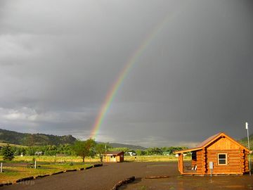 Rainbow on the horizon