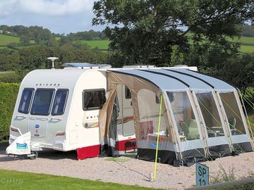 One of the touring pitches
