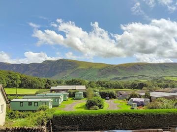 View from campsite entrance