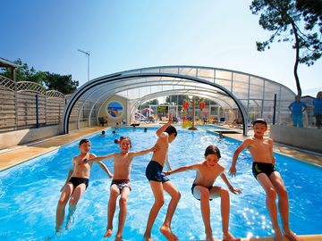 The swimming pool