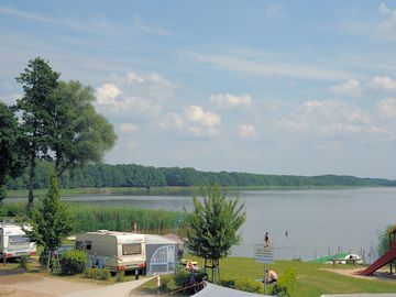 View of the shore