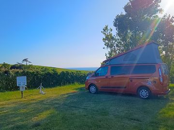 Camper van pitch